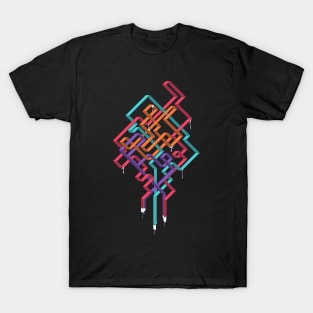 Geometric Weave T-Shirt